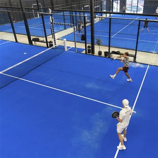 Grosir Rumput Lapangan Tenis Padel Biru
