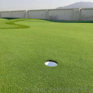 2 Tone 10 15MM Durable Soft Beautiful Artificial Puting Green Grass Untuk Olahraga Golf