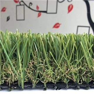 Kehidupan panjang dekoratif hijau Artificial Grass For Outoor lansekap