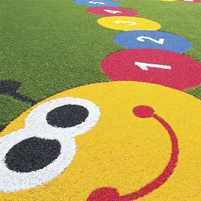 Rumput Buatan Kuning Untuk Lapangan Sepak Bola